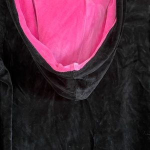 Embellished Velour Hoodie